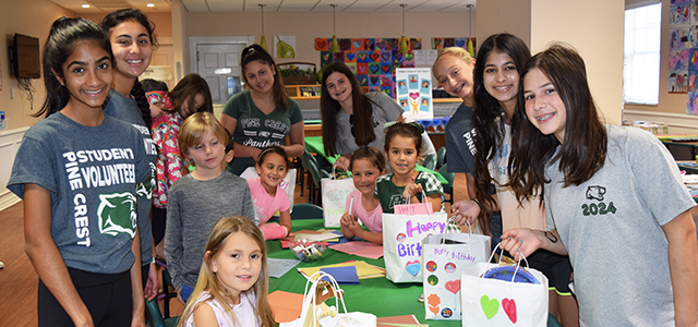 BHAM.ORG volunteers with children